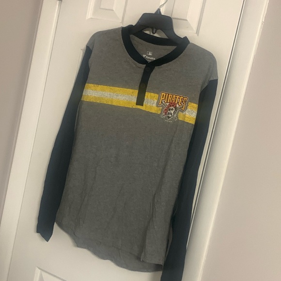 Pittsburgh Pirates Henley - Picture 2 of 3